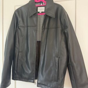 Oversized Leather Jacket